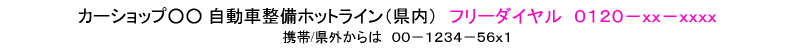 お掃除ホットライン（都内２３区）　フリーダイヤル　０１２０－５３－１９３８